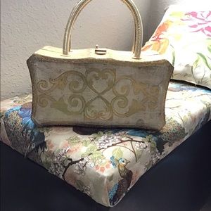 REAL ANTIQUE Vintage Wooden Purse